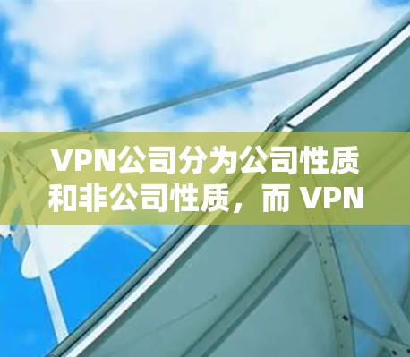 VPN公司分为公司性质和非公司性质，而 VPN 合子公司也属于公司性质。以下是详细分析