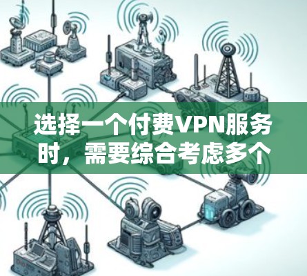 选择一个付费VPN服务时，需要综合考虑多个因素，以确保选择一个可靠、高效的解决方案。以下是一些关键因素
