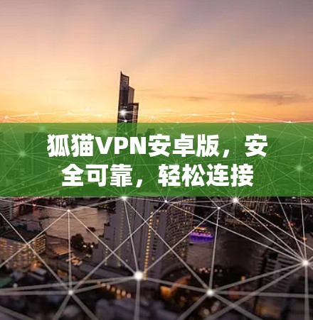 狐猫VPN安卓版,安全可靠,轻松连接 狐猫VPN安卓版,安全可靠,轻松连接