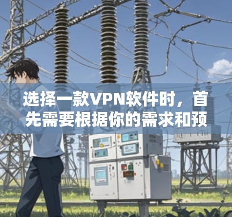 选择一款VPN软件时，首先需要根据你的需求和预算来选择。以下是一些常见的VPN软件推荐，帮助你找到一款适合你的