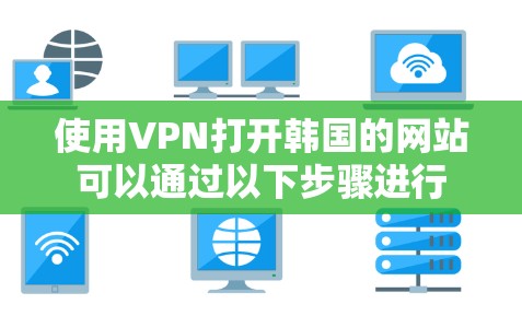 使用VPN打开韩国的网站可以通过以下步骤进行
