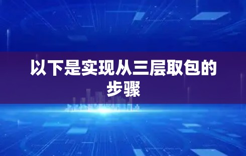 以下是实现从三层取包的步骤