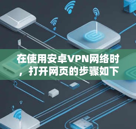 在使用安卓VPN网络时，打开网页的步骤如下