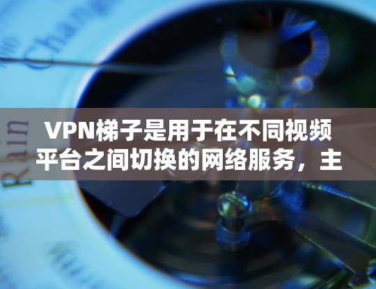 <strong>VPN梯子</strong>是用于在不同视频平台之间切换的网络服务,主要为视频流、音乐、讨论区等提供服务。以下是几个热门<strong>VPN梯子</strong>的推荐,涵盖多种类型