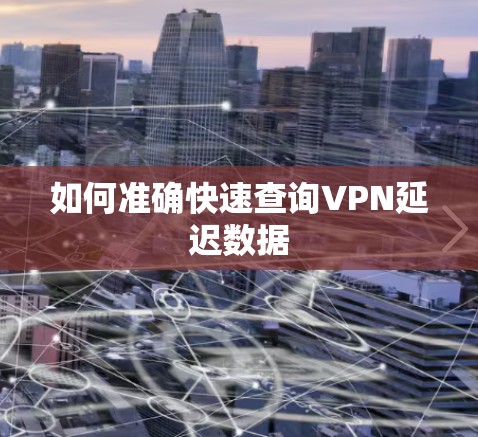 如何准确快速查询VPN延迟数据