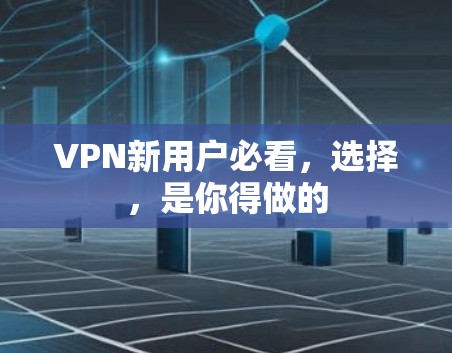 VPN新用户必看，选择，是你得做的