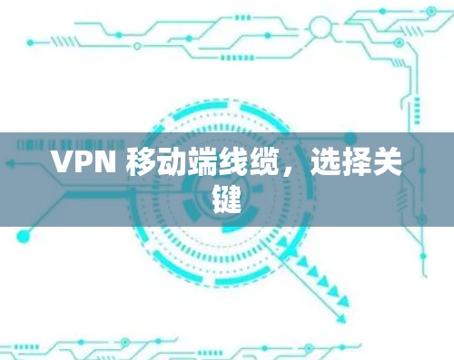 VPN 移动端线缆，选择关键